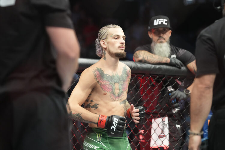 Sean O'Malley prepares to face Kris Moutinho at UFC 264