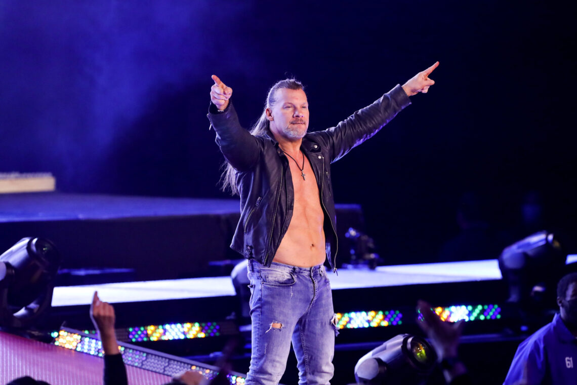 Chris Jericho making his entrance on AEW Dynamite in 2022