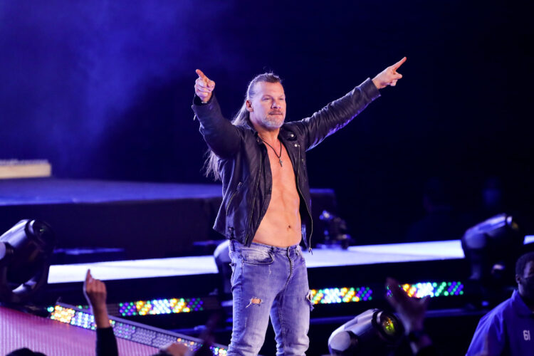 Chris Jericho making his entrance on AEW Dynamite in 2022