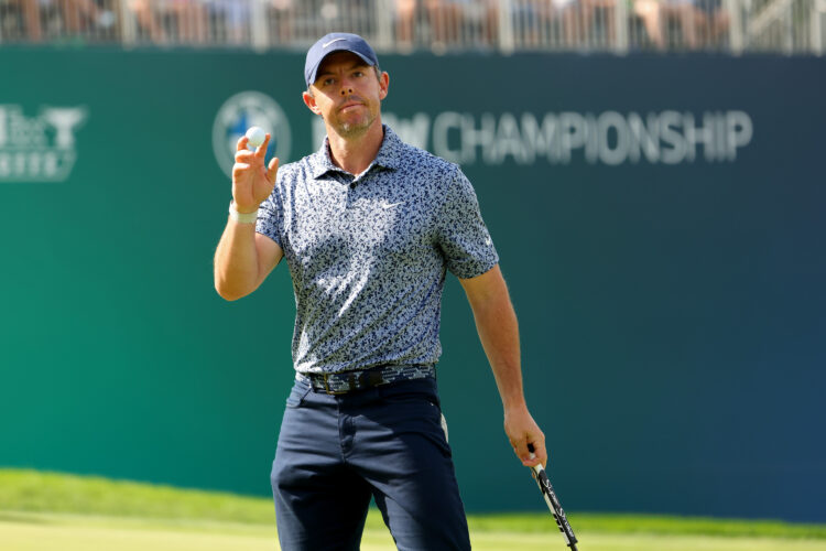 Rory McIlroy at the 2023 BMW Championships