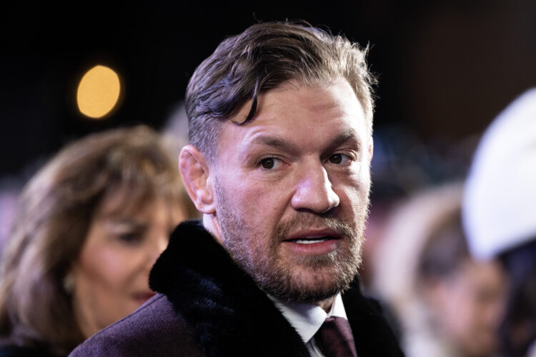 Conor McGregor attends a UK special screening of "Road House"