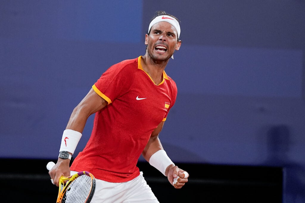 Rafael Nadal at the 2024 Olympics in Paris