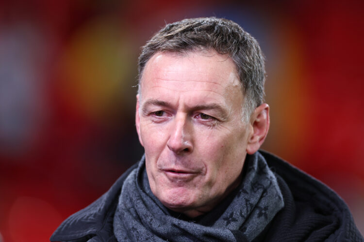 Chris Sutton looks on before Liverpool FC v Real Madrid C.F