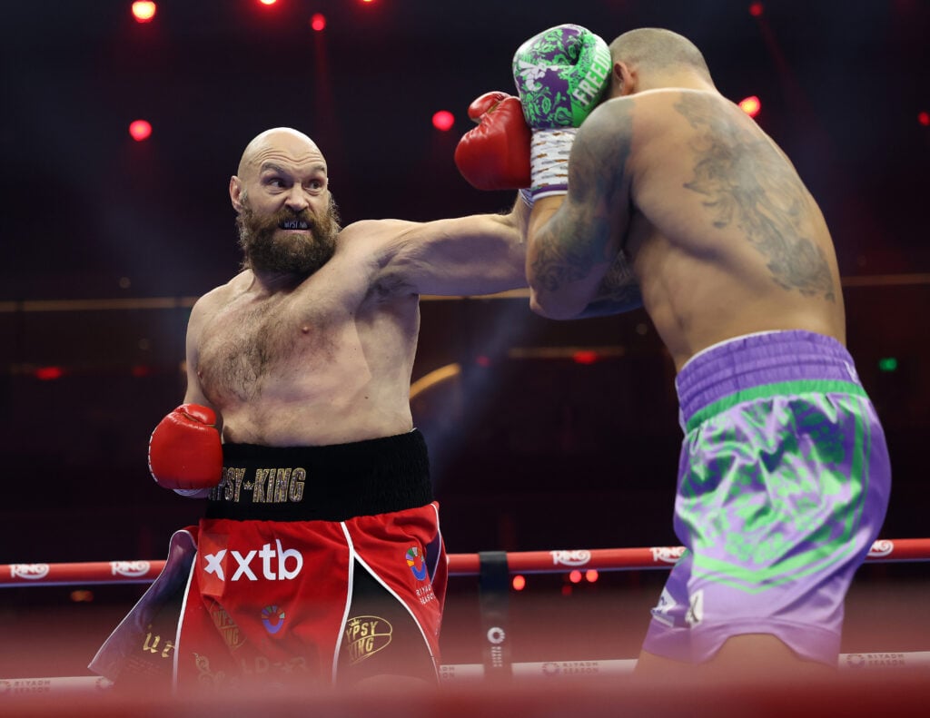 Tyson Fury fights Oleksandr Usyk in their heavyweight rematch