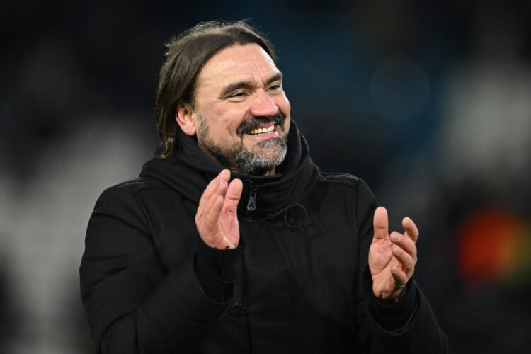 Daniel Farke smiles after Leeds United FC v Sunderland AFC