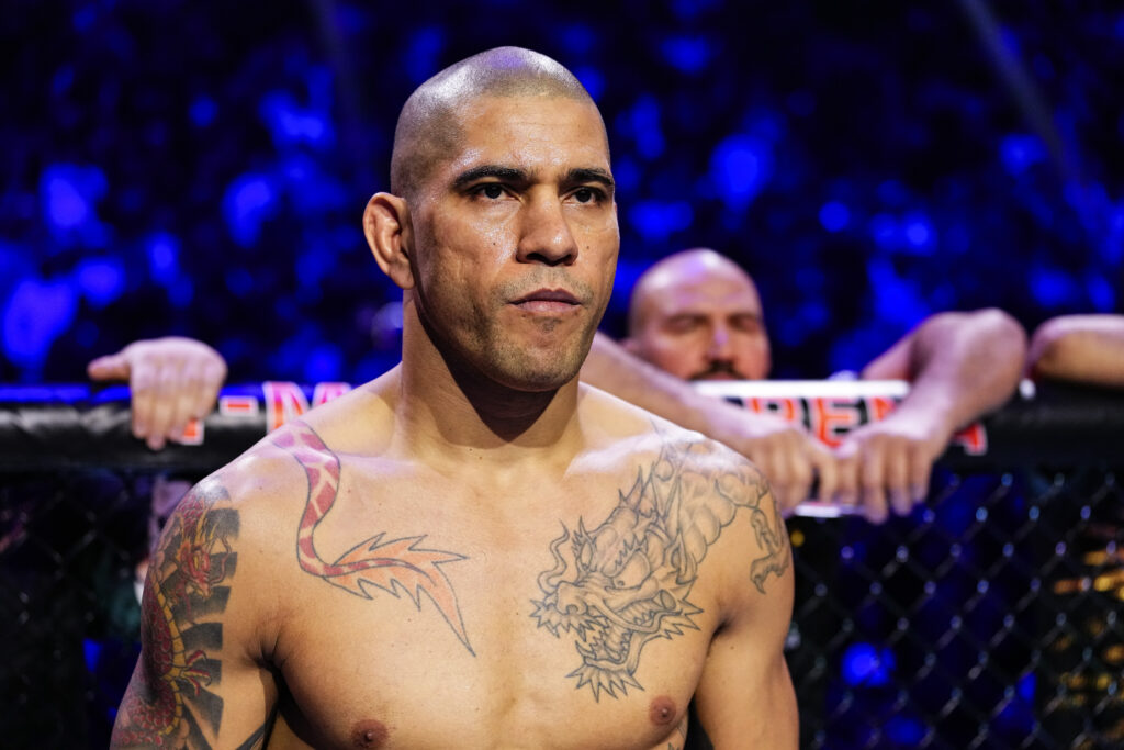 Alex Pereira of Brazil enters the Octagon