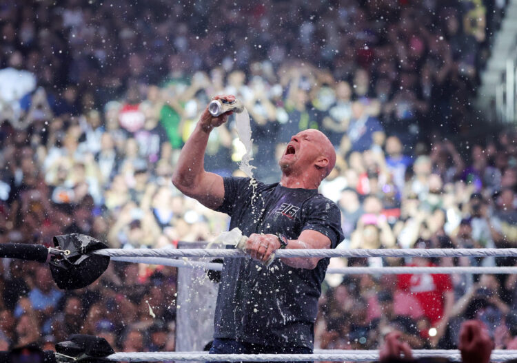 'Stone Cold' Steve Austin making an appearance at WWE's WrestleMania 41
