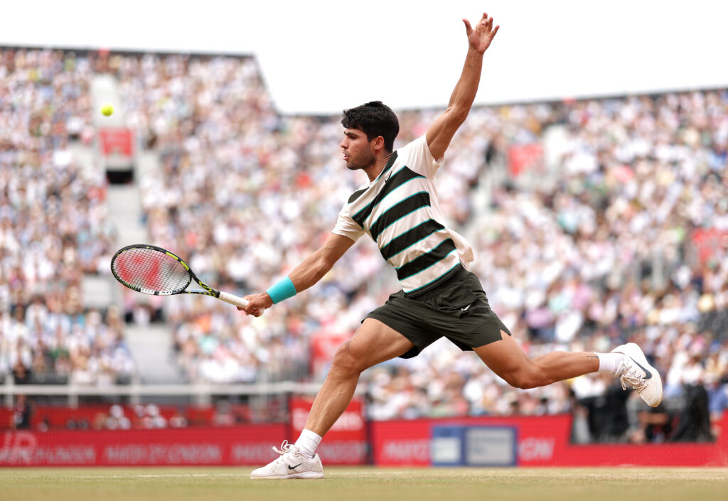Carlos Alcaraz at Queen's 2025