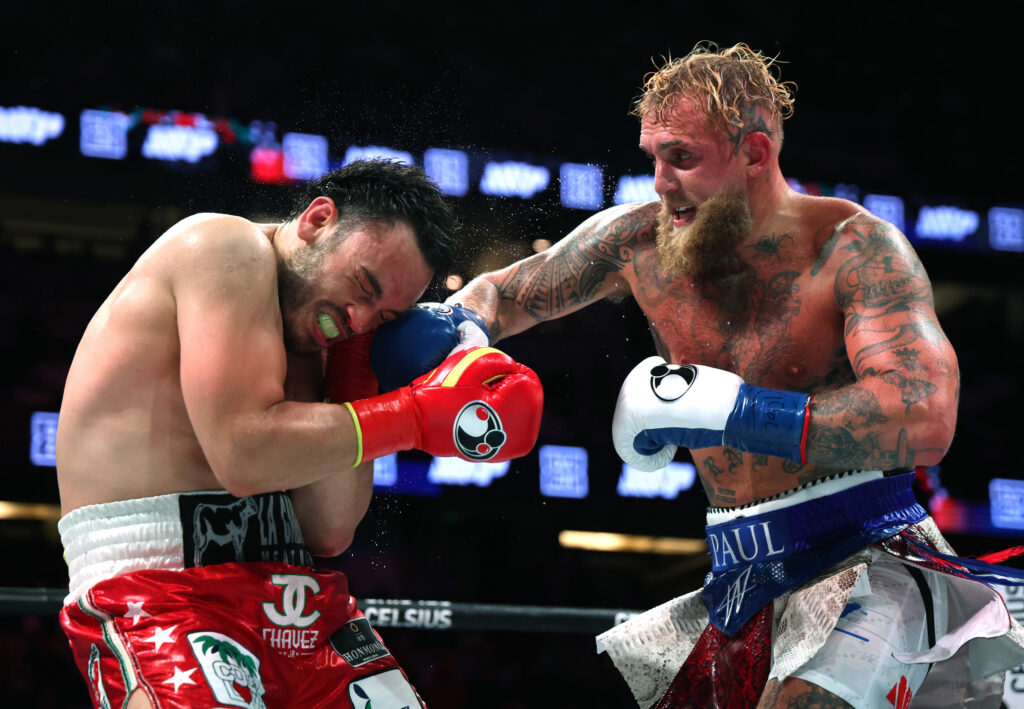 Jake Paul punches Julio Cesar Chavez Jr. to a unanimous decision win