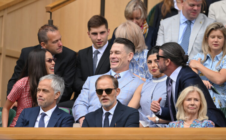 Celebrity Sightings At Wimbledon 2025 - Day 3