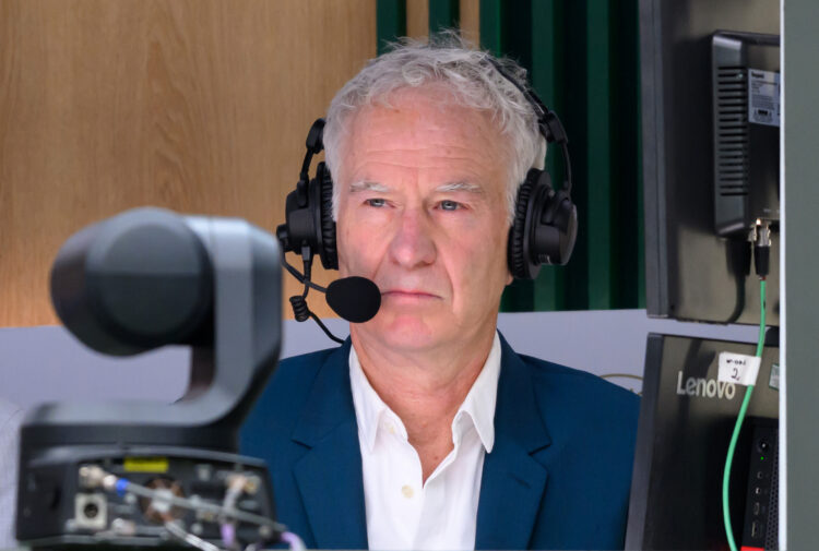 John McEnroe on commentary duties at Wimbledon 2025