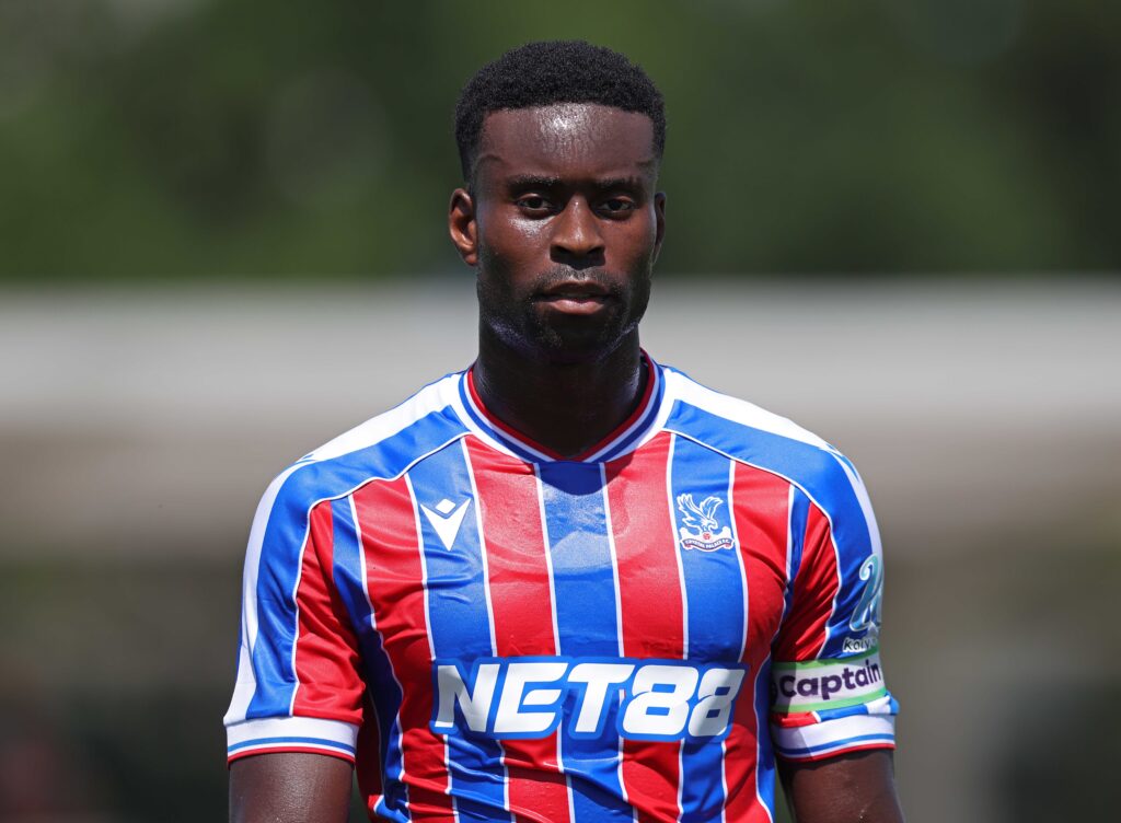 Marc Guehi looks on during a Crystal Palace pre-season match