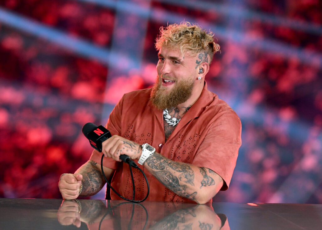 Jake Paul speaks on braodcast