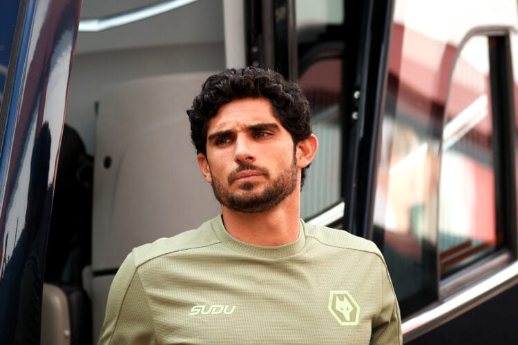 Goncalo Guedes looks on before a pre-season match between Wolves and Stoke City
