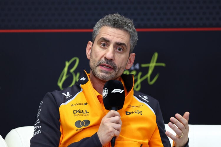 Andrea Stella, Team Principal of McLaren in the Team Principals Press Conference