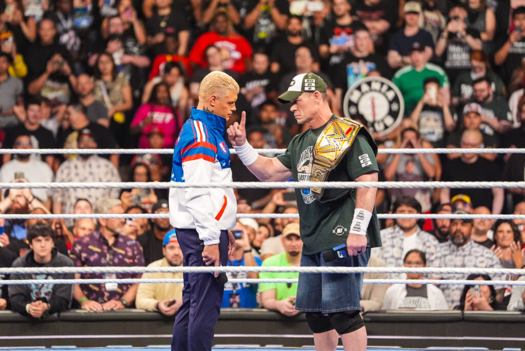 Cody Rhodes and John Cena face to face on WWE SmackDown ahead of SummerSlam