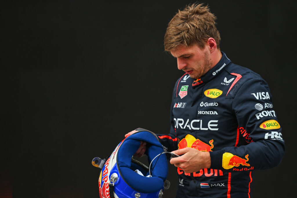 Max Verstappen looks on during the F1 Grand Prix of Hungary