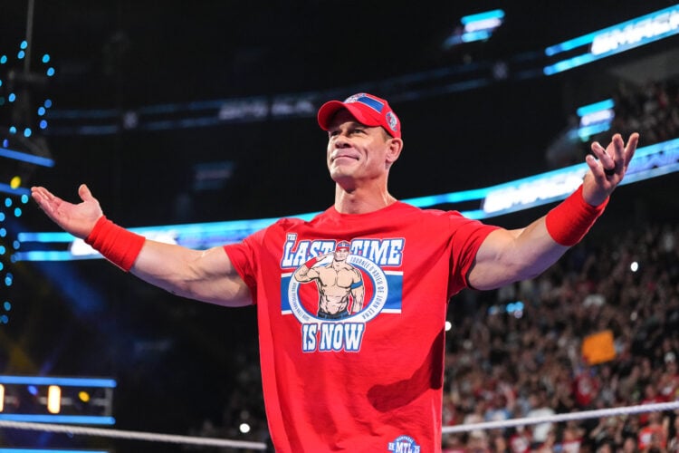 John Cena appearing on WWE SmackDown in Montreal, Canada