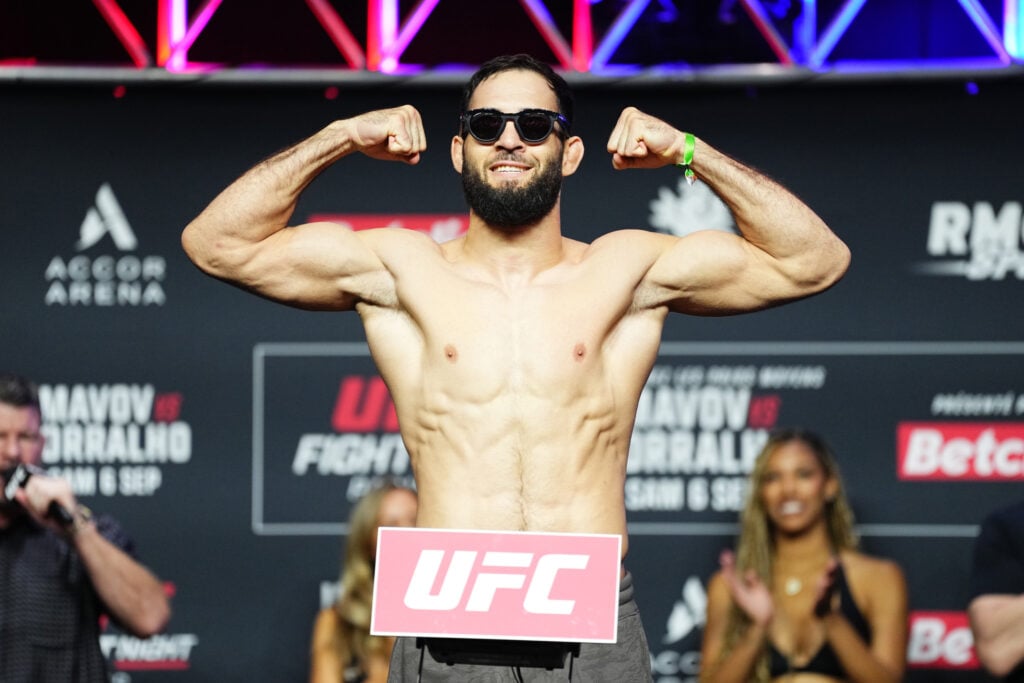 Nassourdine Imavov weighs-in for Caio Borralho fight