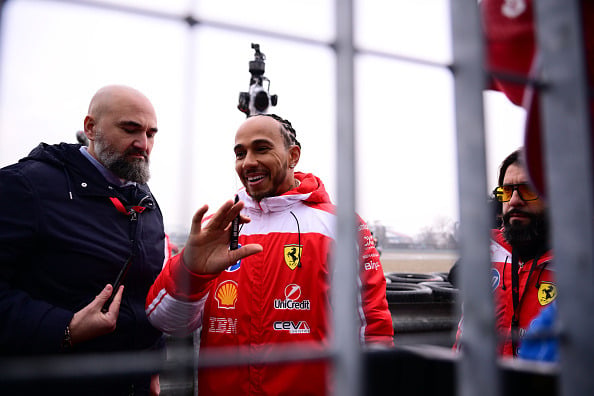 Scuderia Ferrari HP F1 Shakedown
