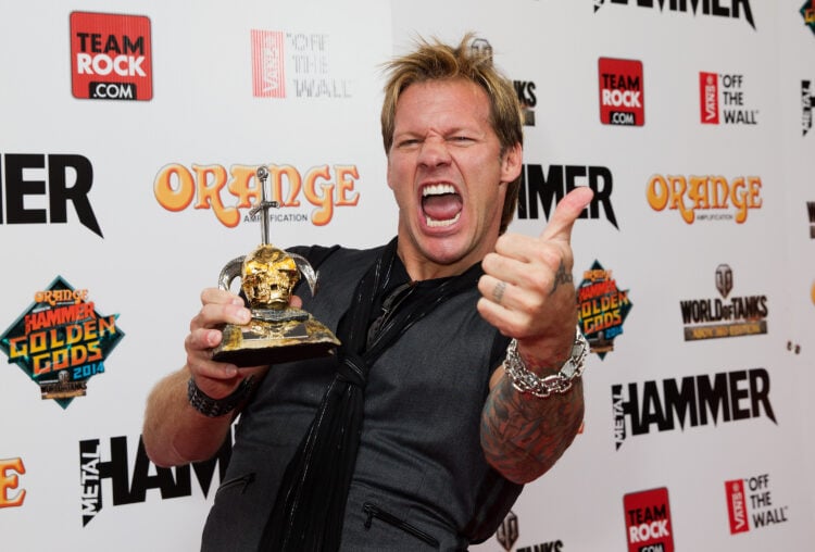 Chris Jericho at the Metal Hammer Golden Gods Awards in 2014
