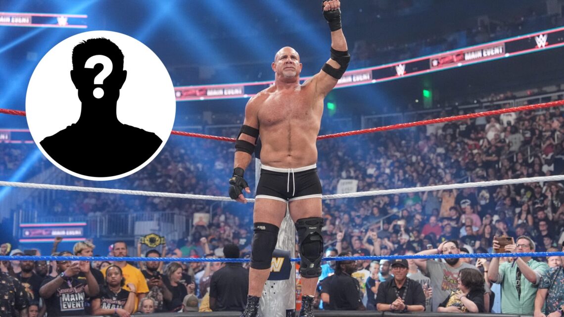Goldberg being introduced ahead of his final wrestling match against Gunther at WWE Saturday Night's Main Event