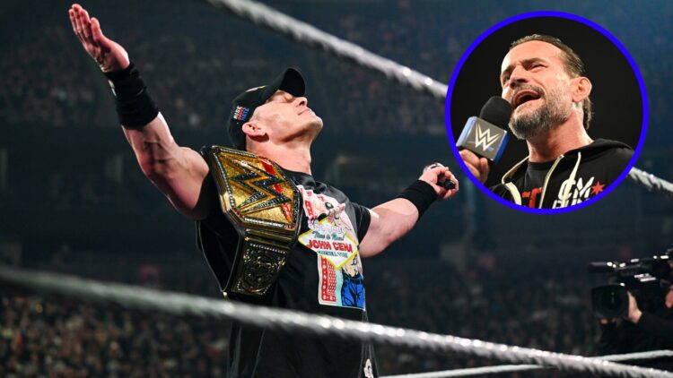 John Cena on the WWE Raw after WrestleMania 41 and CM Punk on SmackDown in 2024