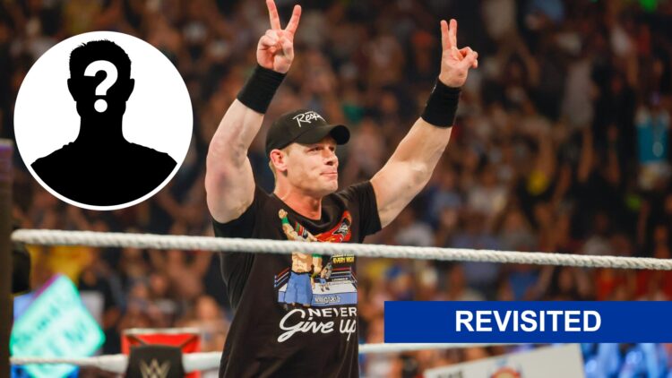 John Cena on WWE Raw in Laredo Texas in 2022