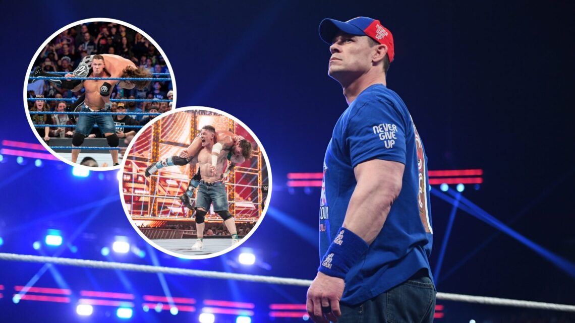 John Cena on WWE Raw at The O2 Arena in London, England