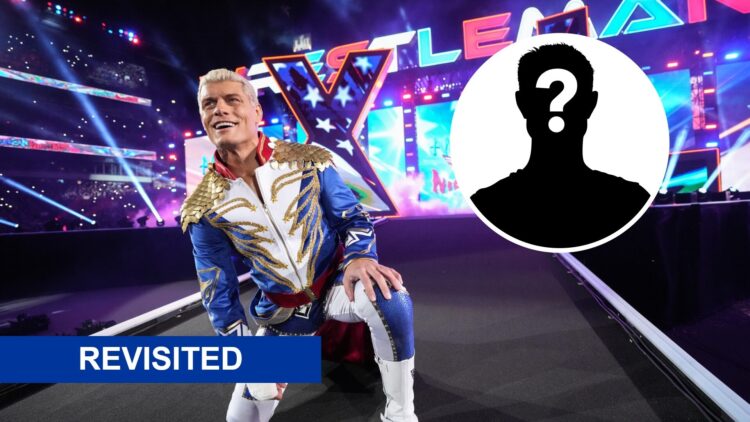 Cody Rhodes making his WWE entrance at WrestleMania 40 in 2024