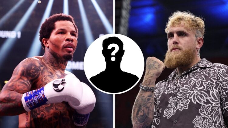 Gervonta Davis (left) in action against Rolando Romero, Jake Paul attends (right) Oleksandr Usyk vs Daniel Dubois rematch