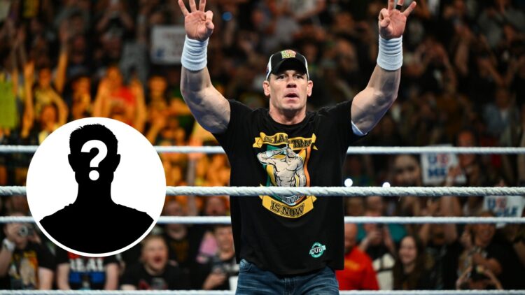 John Cena appearing on WWE SmackDown in Dublin, Ireland on August 22, 2025