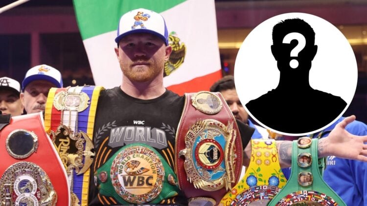 Canelo Alvarez (left) holds all the undisputed super middleweight titles
